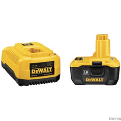 DeWALT DC9180C 1 Hour Charger with 18V Battery Pack with Nano Technology